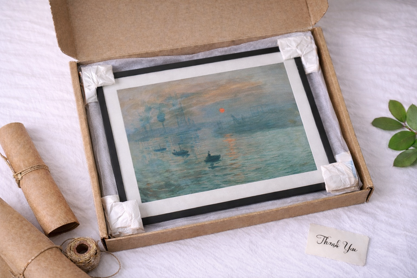 Impression, Sunrise Framed Print – Monet Impressionist Wall Art