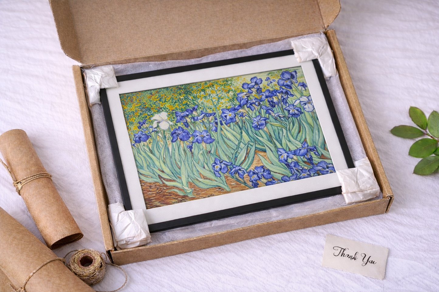 Irises Framed Print – Van Gogh Floral Wall Art