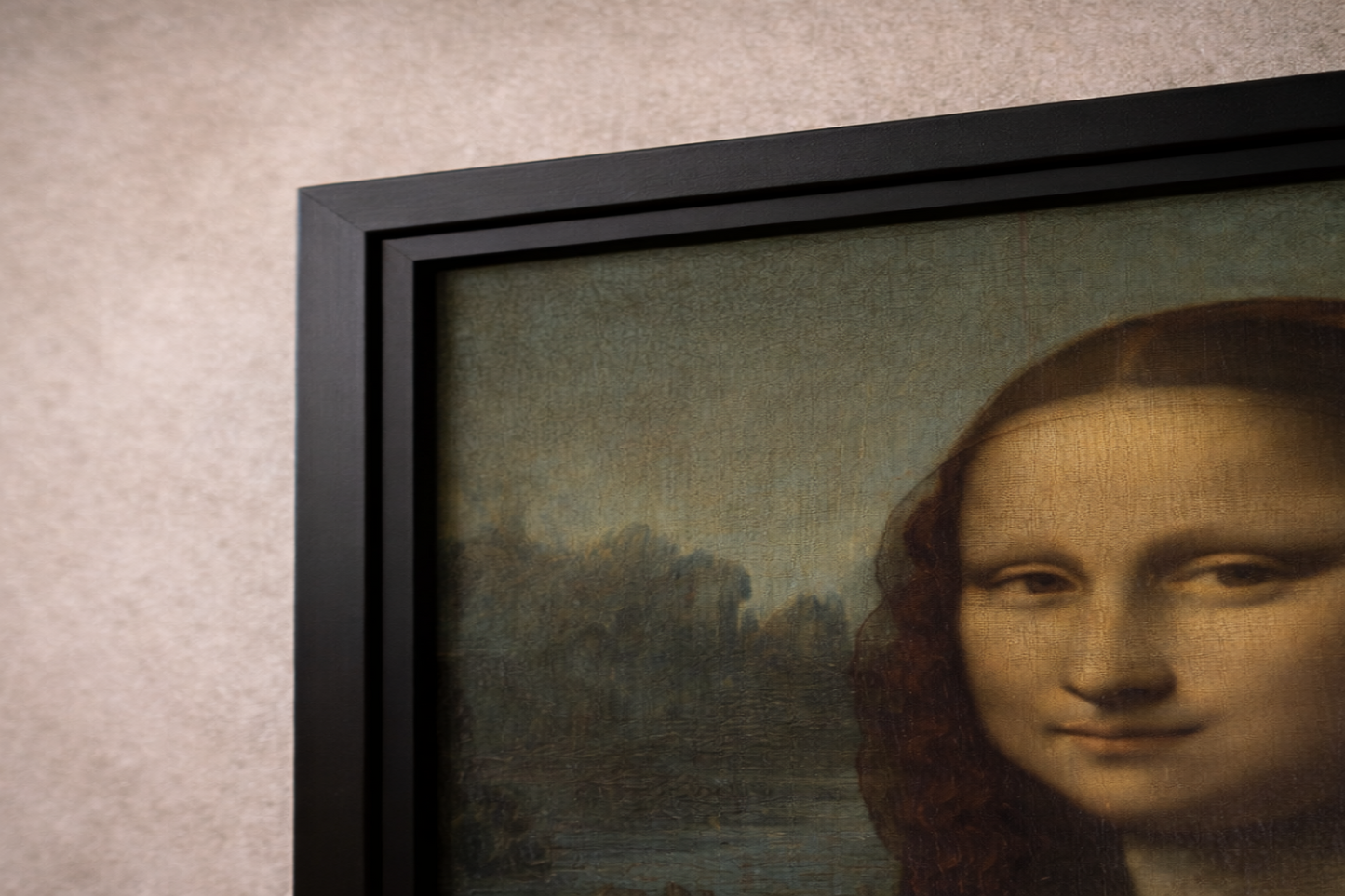 Mona Lisa Framed Print – Timeless Museum-Style Wall Art