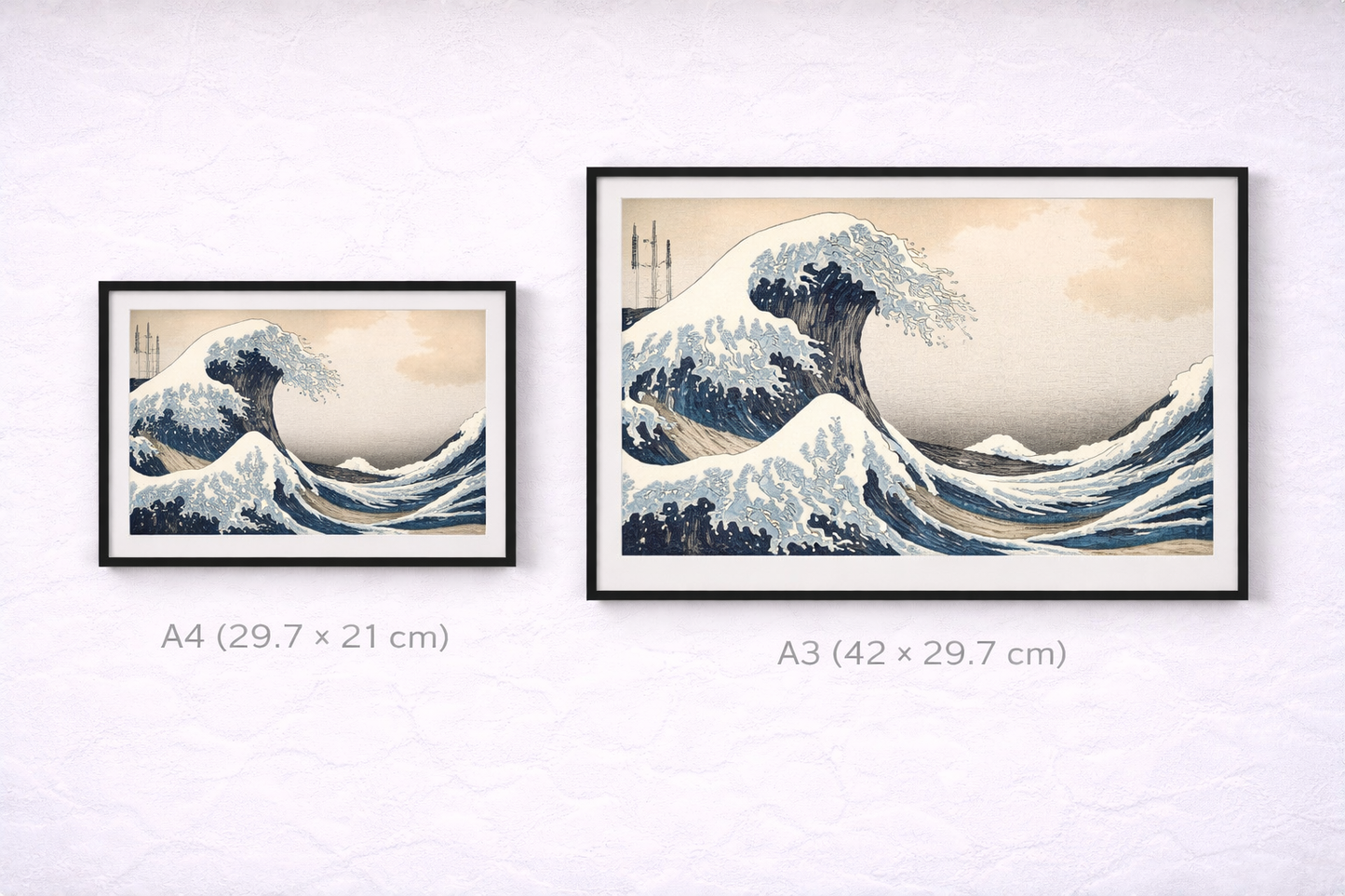 The Great Wave Framed Print – Timeless Japanese Wall Art