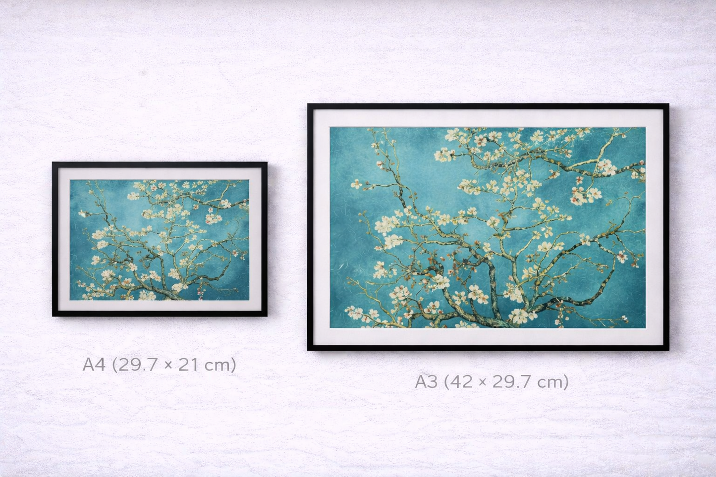 Almond Blossom Framed Print – Van Gogh Floral Wall Art