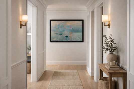 Impression, Sunrise Framed Print – Monet Impressionist Wall Art