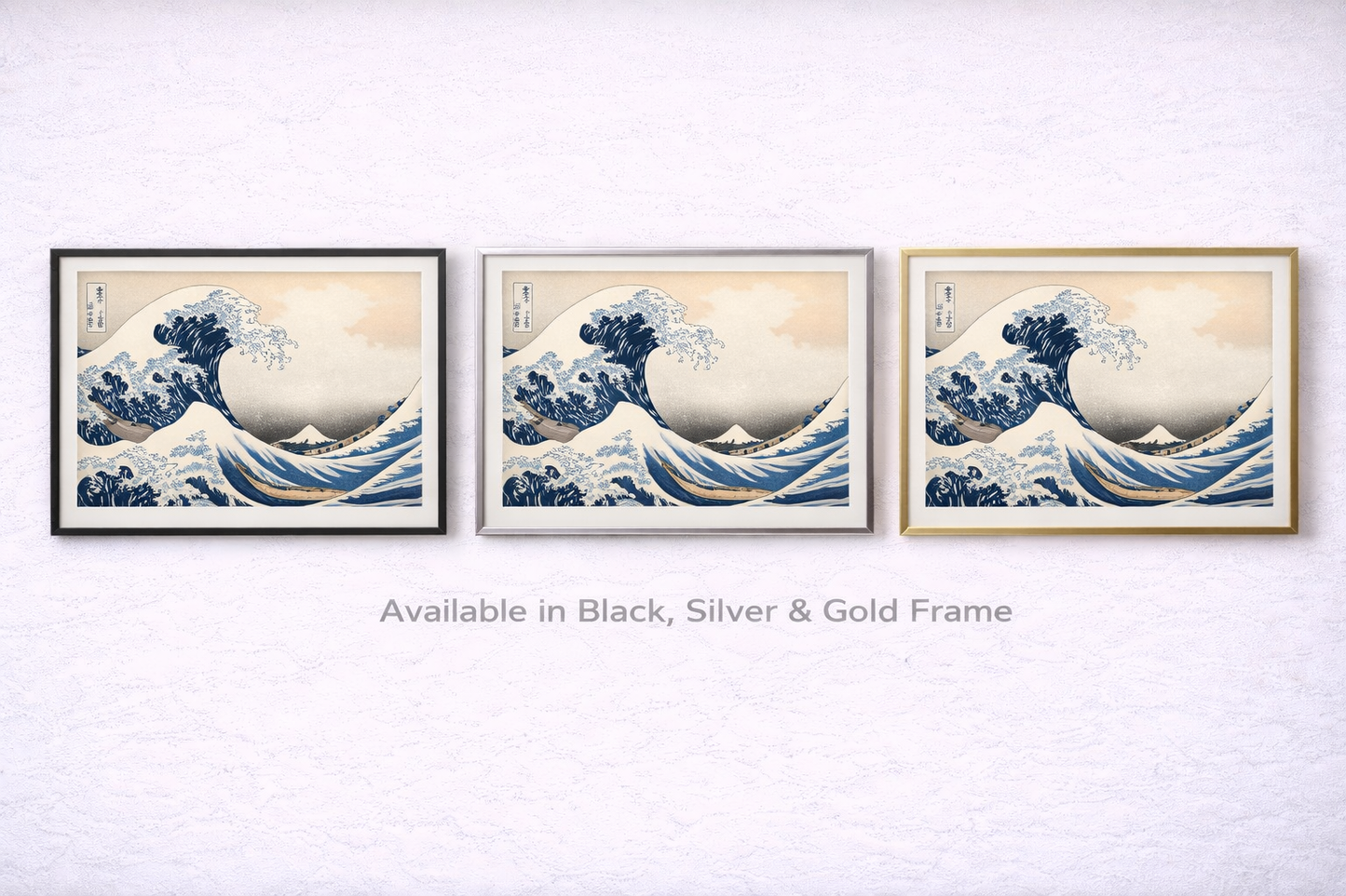 The Great Wave Framed Print – Timeless Japanese Wall Art