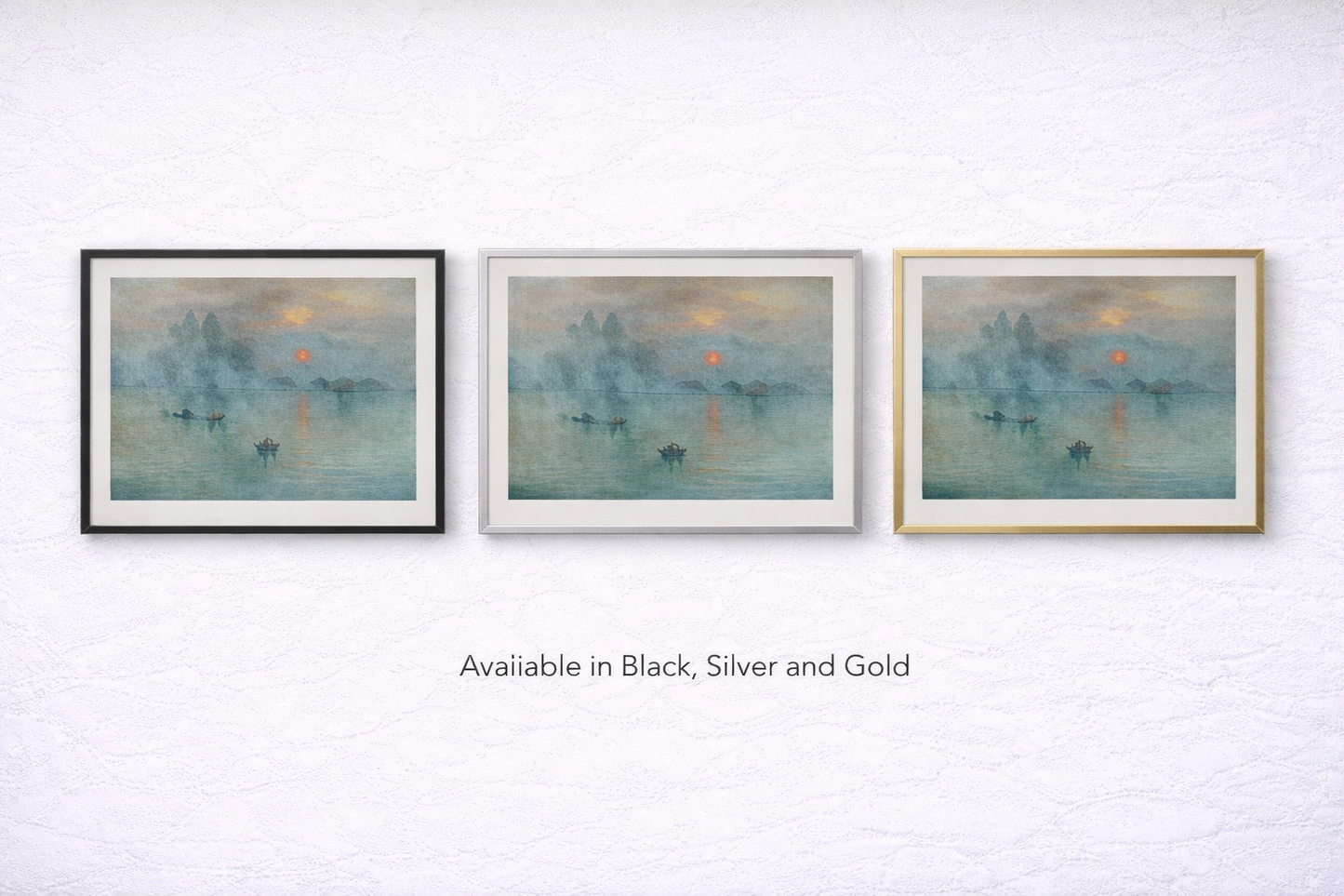 Impression, Sunrise Framed Print – Monet Impressionist Wall Art