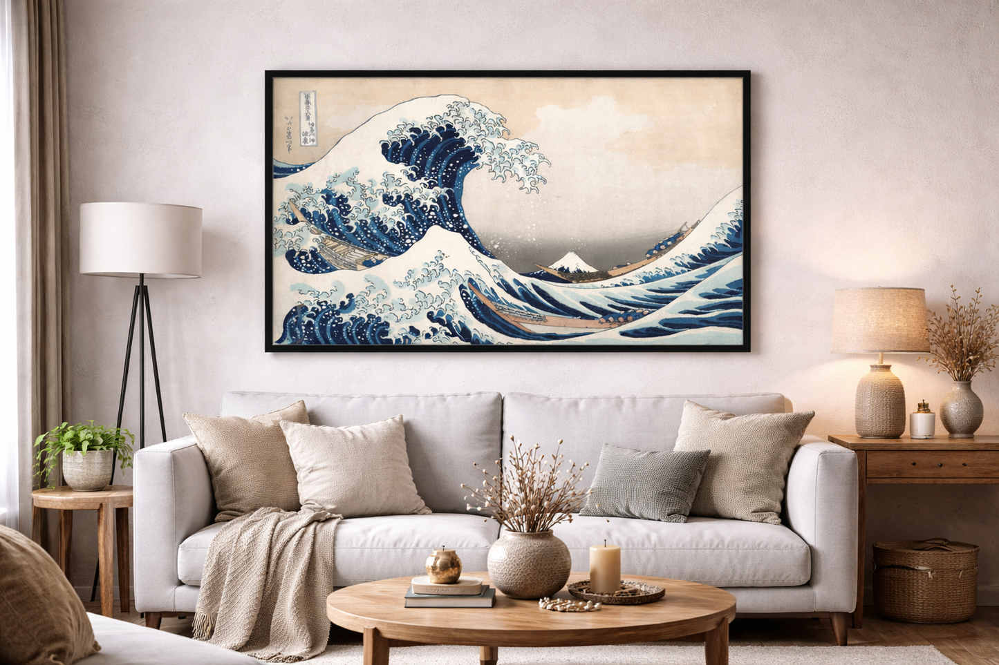 The Great Wave Framed Print – Timeless Japanese Wall Art