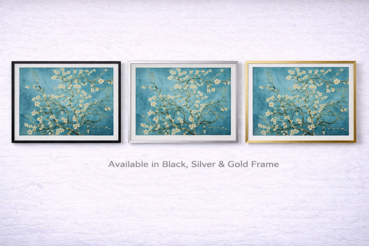 Almond Blossom Framed Print – Van Gogh Floral Wall Art
