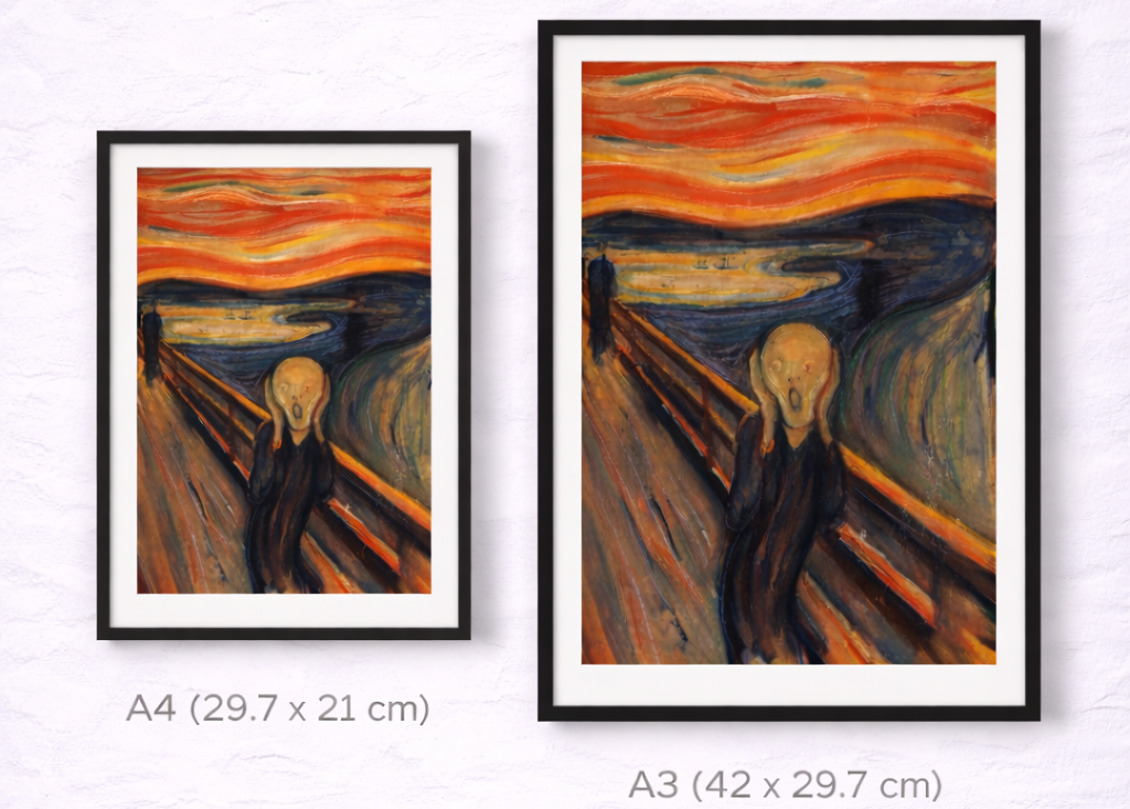 The Scream Framed Print – Iconic Expressionist Wall Art